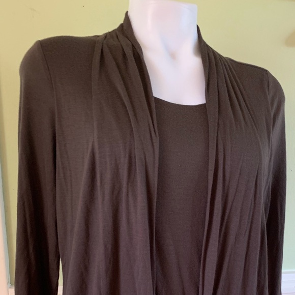 Coldwater Creek brown top - Picture 2 of 8